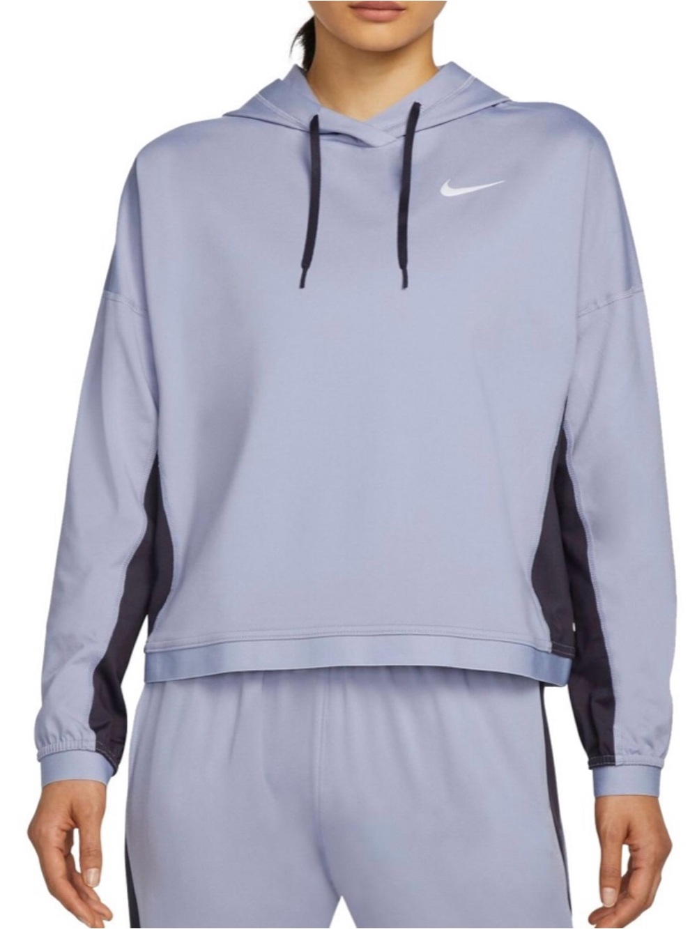 Nike Women's Therma-FIT Pacer Running Hoodie Purple Indigo Haze XL